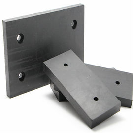 Rubber Damping Pad Silicone Gasket Custom Rubber Parts , Rubber Accessories