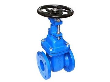 Custom Ductile Iron Casting Process Pipeline Sluice Valve BS5163 ANSI class 125 , class 150