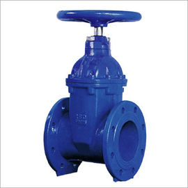 Custom Ductile Iron Casting Process Pipeline Sluice Valve BS5163 ANSI class 125 , class 150