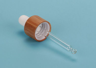 18MM Bamboo Closure Essential Oil Bottle With Glass Pipette
