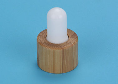 18MM Bamboo Closure Essential Oil Bottle With Glass Pipette