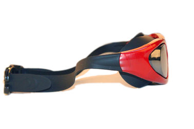 Professional Swimming Goggles Wide Vision Lens Silicone Strap Gasket