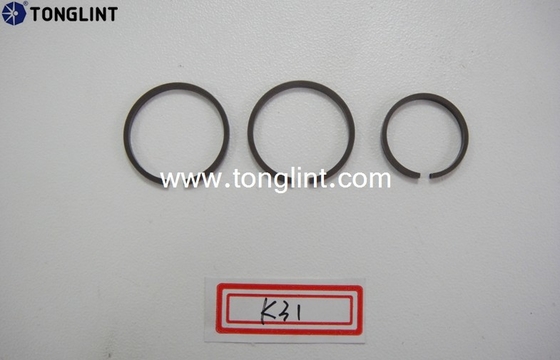 -Presisi tinggi KKK Mesin Turbo Piston Rings K31 untuk Turbocharger / Supercharger Kit