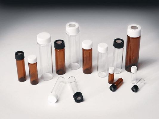 Kinerja tinggi PTFE Silicone Septa Seal Untuk Chromatograph Vial